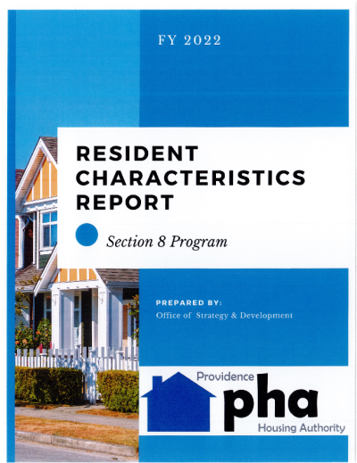 Section 8 Resident Characteristics Report